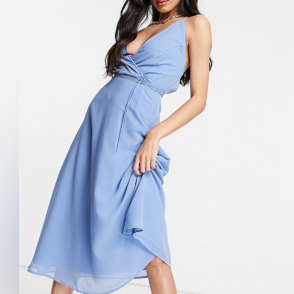 Blue dress
